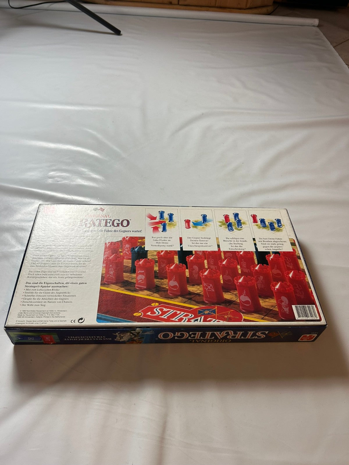 Jumbo  Original Stratego Strategiespiel große Ausgabe 1992  Vollständig - Ansicht 13
