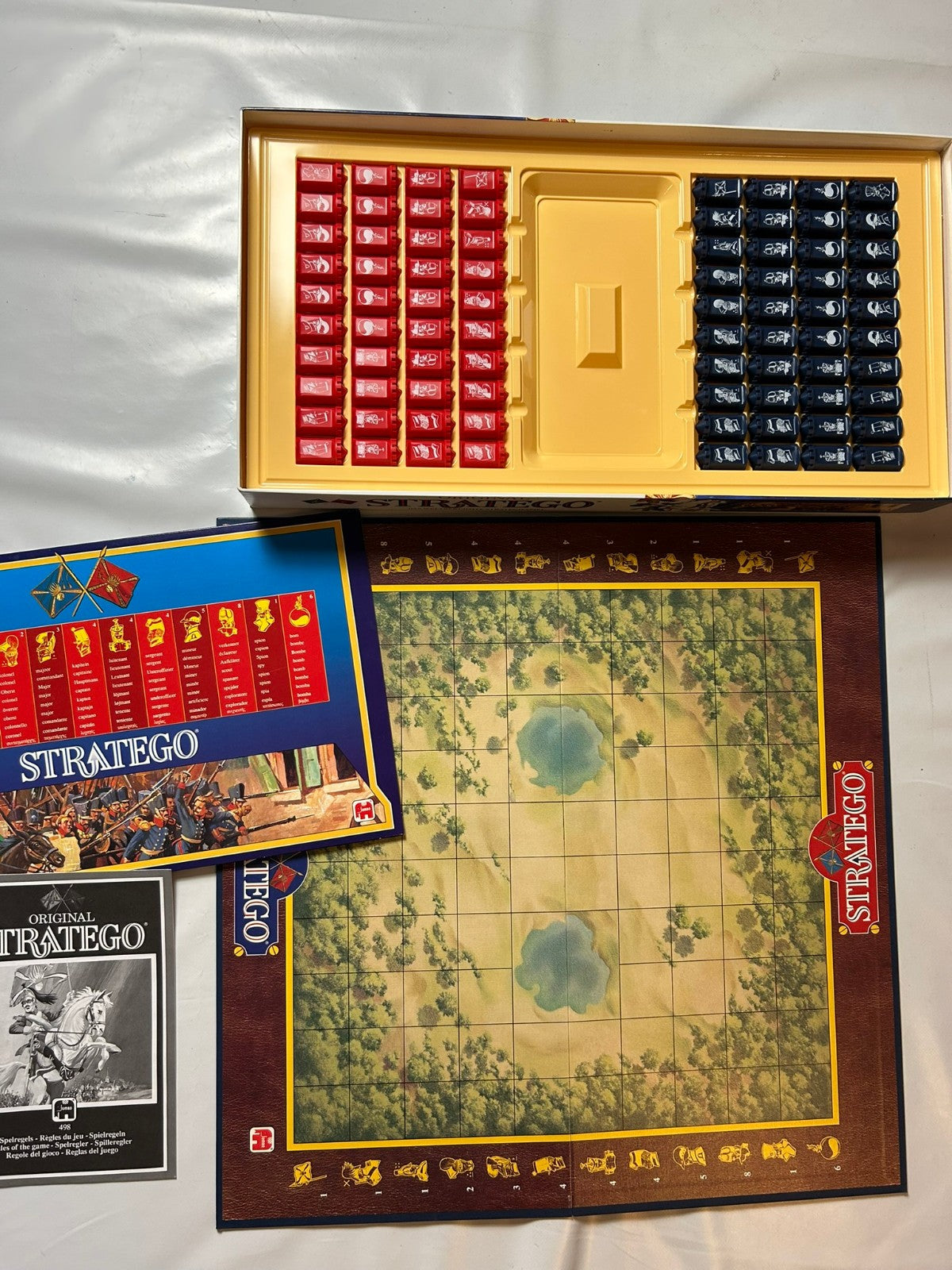 Jumbo  Original Stratego Strategiespiel große Ausgabe 1992  Vollständig - Ansicht 8