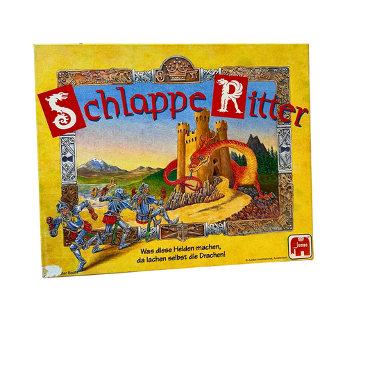 JUMBO Schlappe Ritter  Brettspiel für die ganze Familie  Vollständig - Ansicht 1