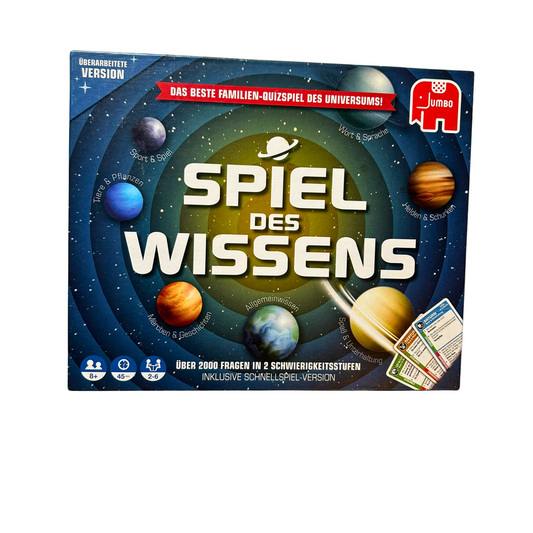 Jumbo Spiel des Wissens 19498 Überarbeitete Version - Vollständig - Ansicht 1