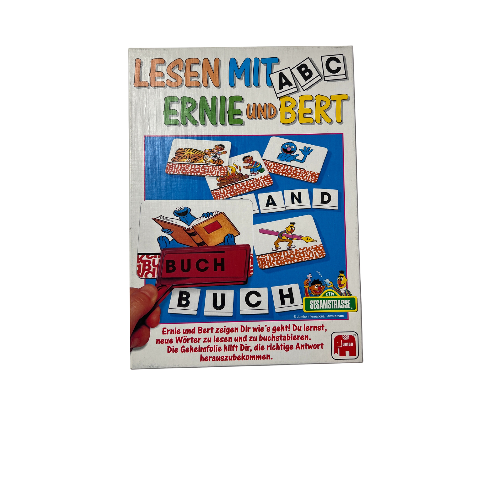 Jumbo Spiel Lesen mit Ernie und Bert - Jumbo - Vollständig - Ansicht 1