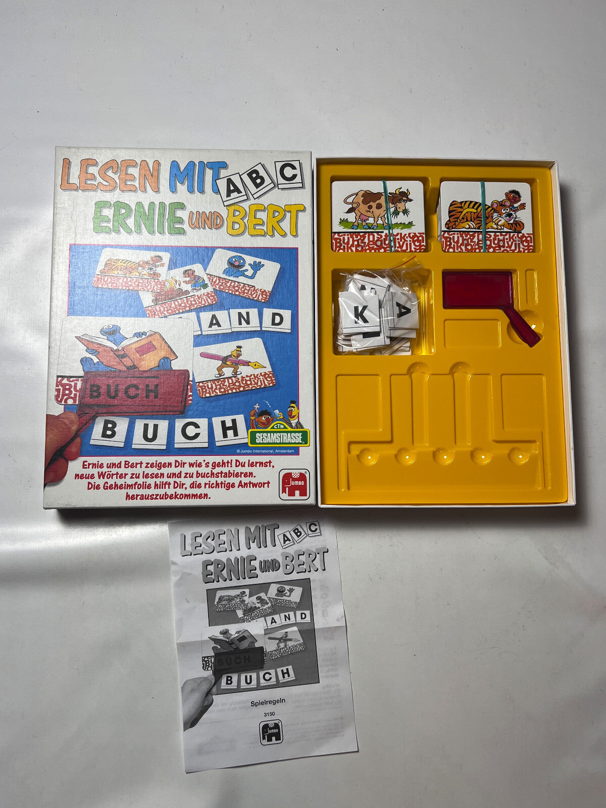Jumbo Spiel Lesen mit Ernie und Bert - Jumbo - Vollständig - Ansicht 3
