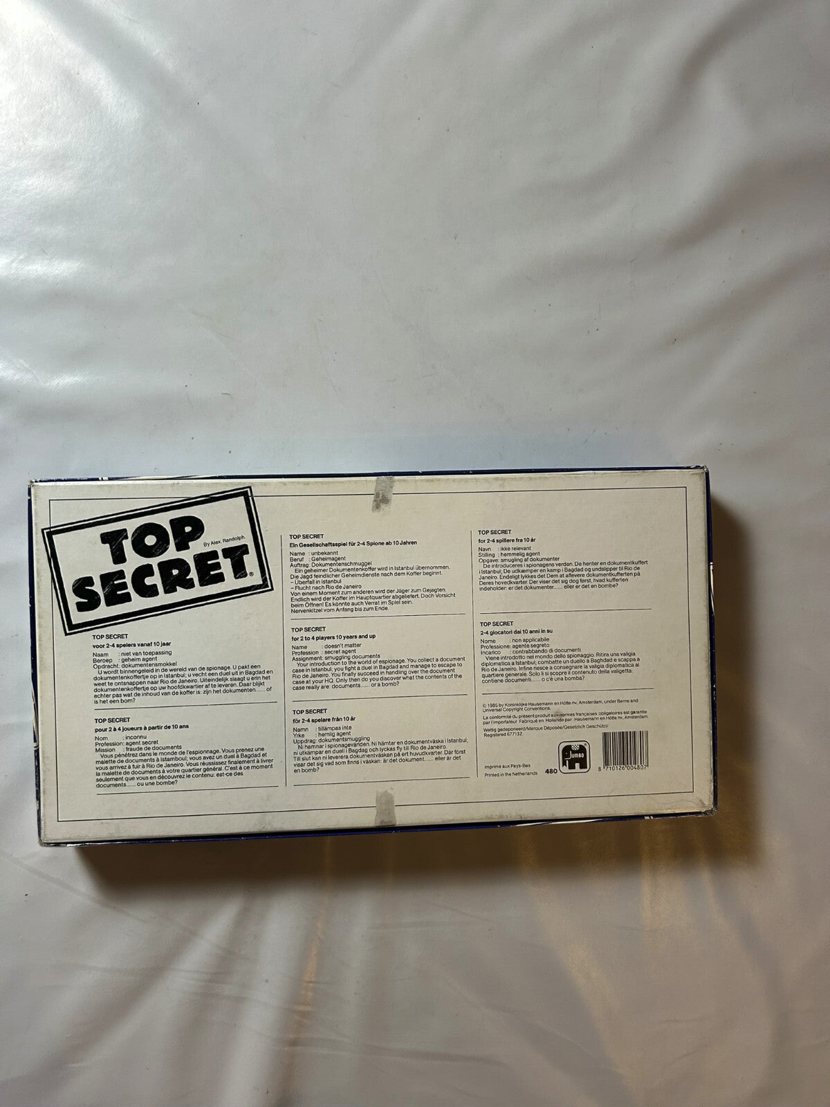 JUMBO: TOP SECRET - Brettspiel - Vollständig - Ansicht 10