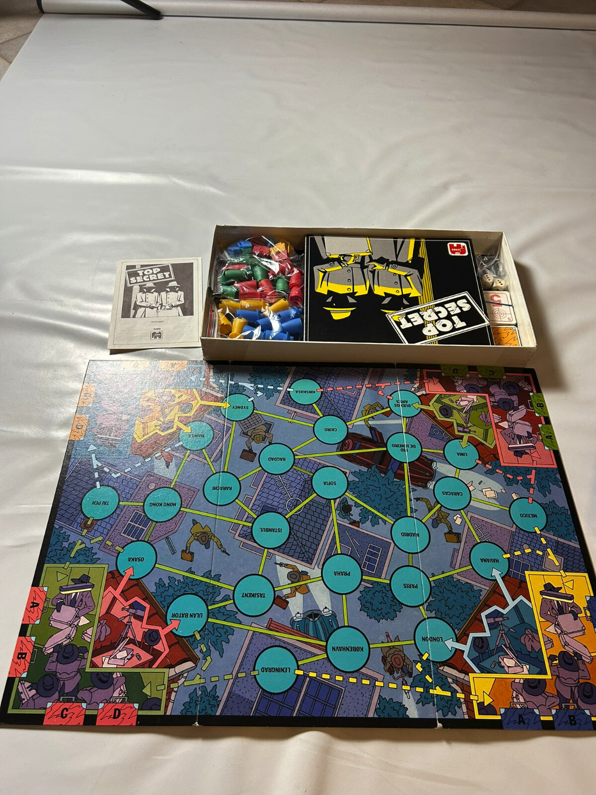 JUMBO: TOP SECRET - Brettspiel - Vollständig - Ansicht 9