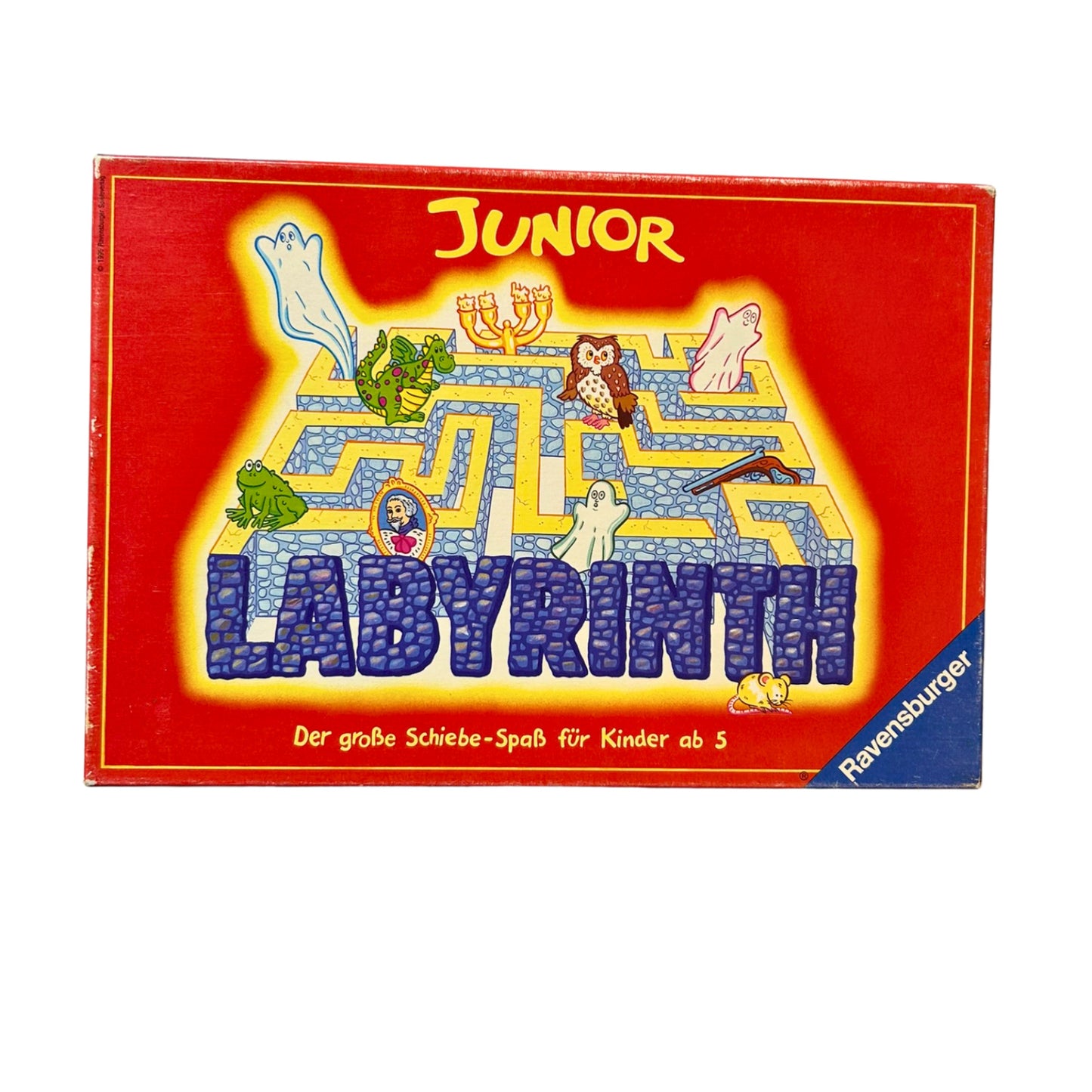 Junior Labyrinth Ravensburger 1995 Brettspiel – SKU A10567 – Gesellschaftsspiel gebraucht kaufen bei Brettspielimperium
