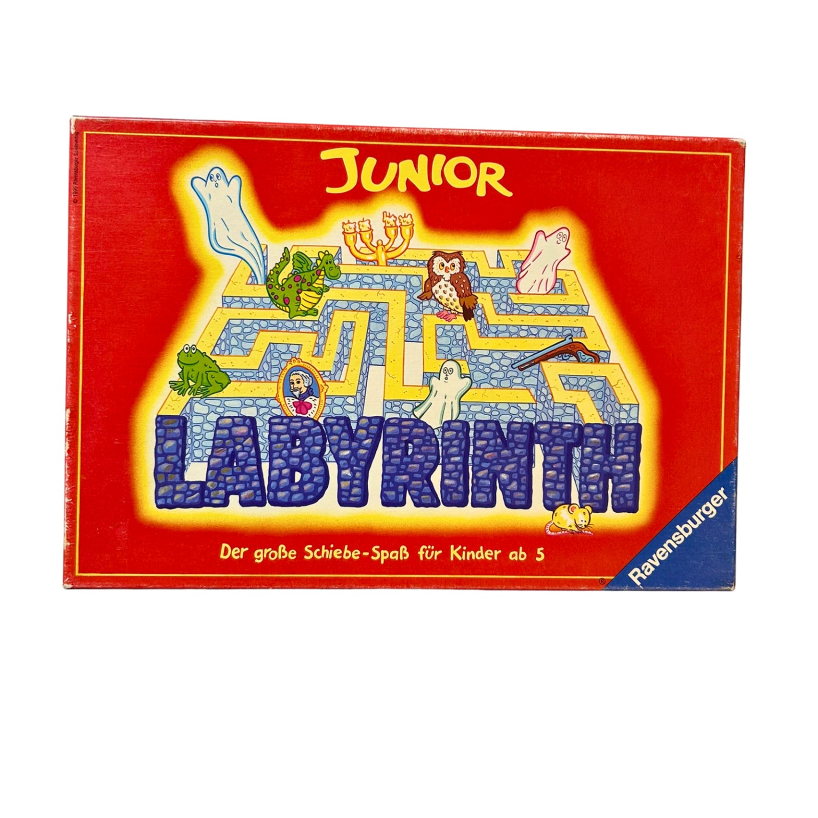 Junior Labyrinth Ravensburger 1995 Brettspiel – SKU A10567 – Gesellschaftsspiel gebraucht kaufen bei Brettspielimperium