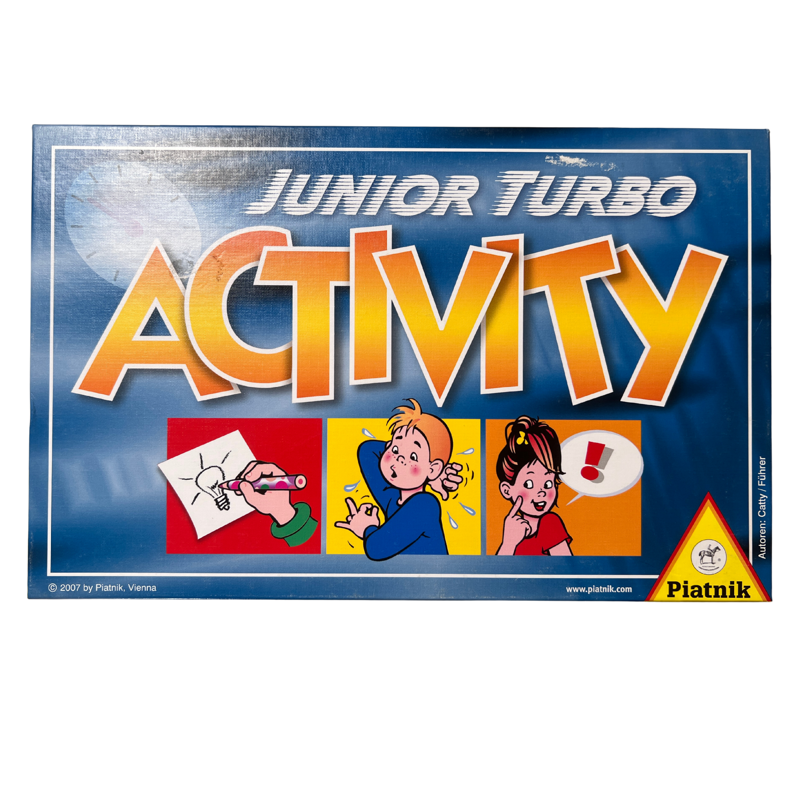 Junior Turbo Activity Piatnik 2007 Brettspiel Gesellschaftsspiel  Vollständig - Ansicht 1