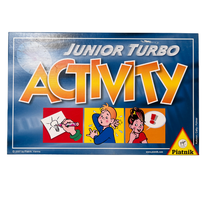 Junior Turbo Activity Piatnik 2007 Brettspiel Gesellschaftsspiel  Vollständig - Ansicht 1