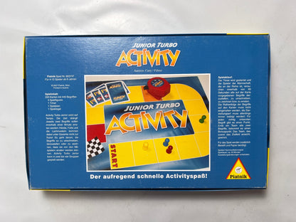 Junior Turbo Activity Piatnik 2007 Brettspiel Gesellschaftsspiel  Vollständig - Ansicht 2