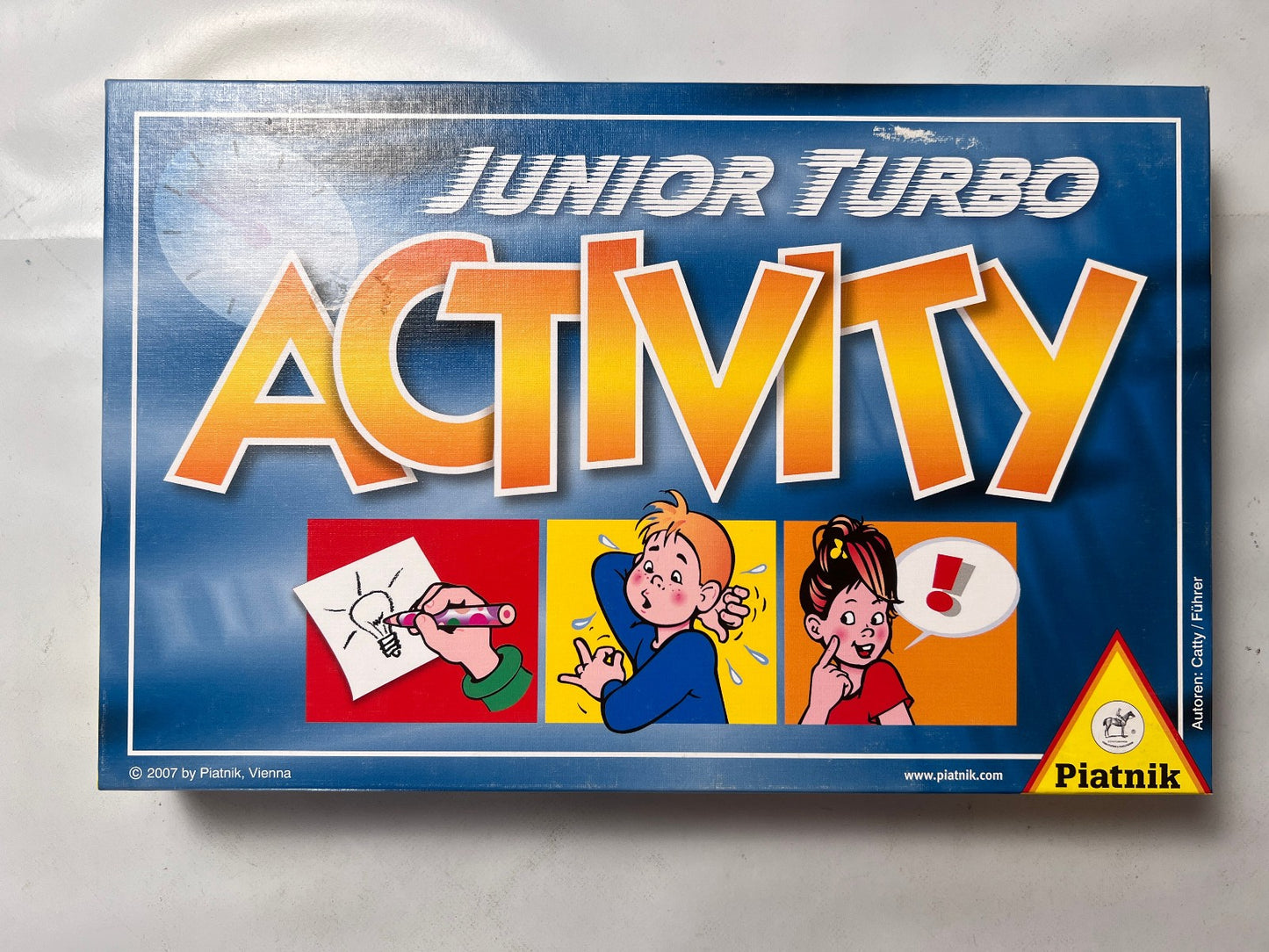 Junior Turbo Activity Piatnik 2007 Brettspiel Gesellschaftsspiel  Vollständig - Ansicht 5