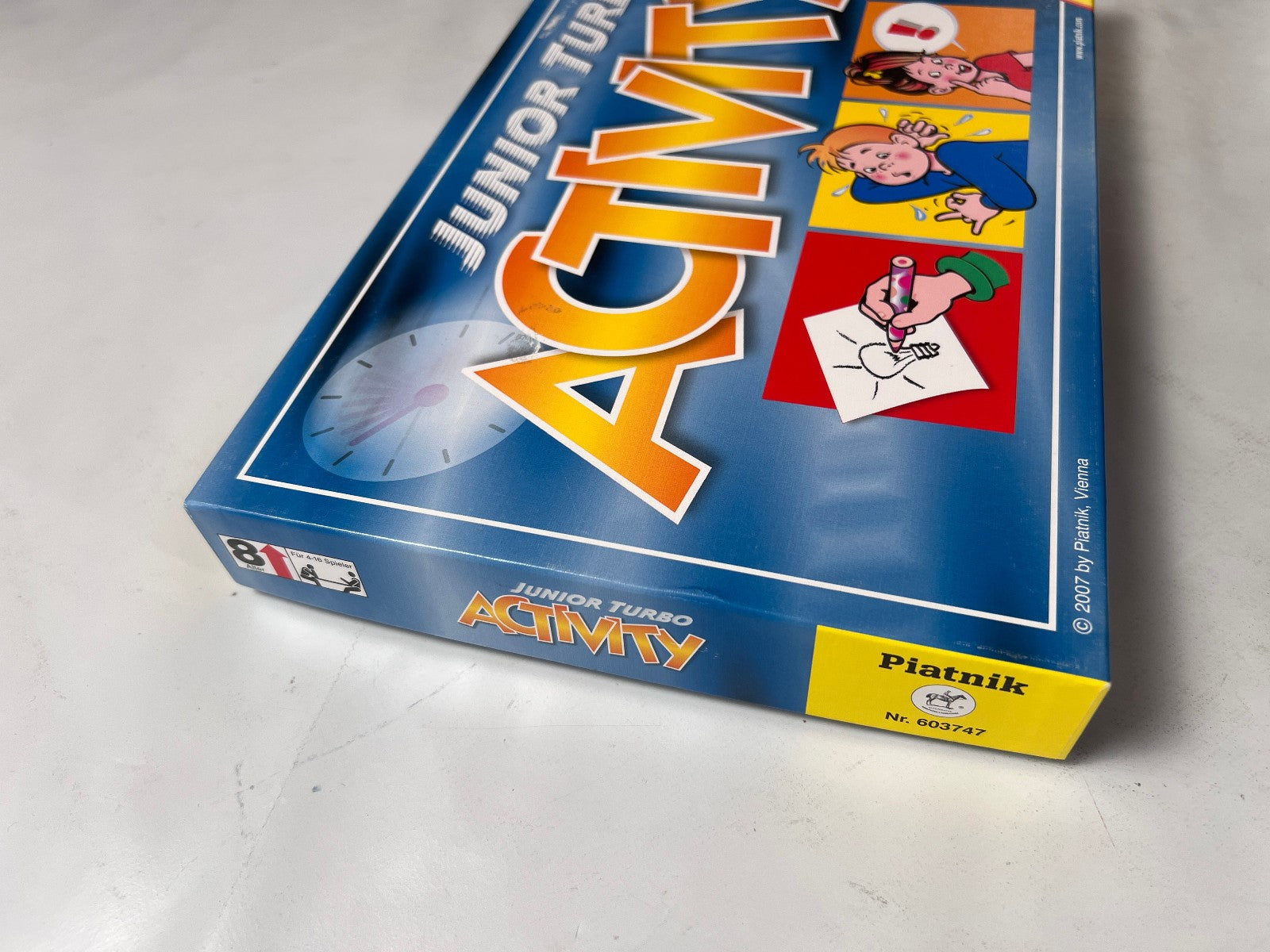 Junior Turbo Activity Piatnik 2007 Brettspiel Gesellschaftsspiel  Vollständig - Ansicht 6