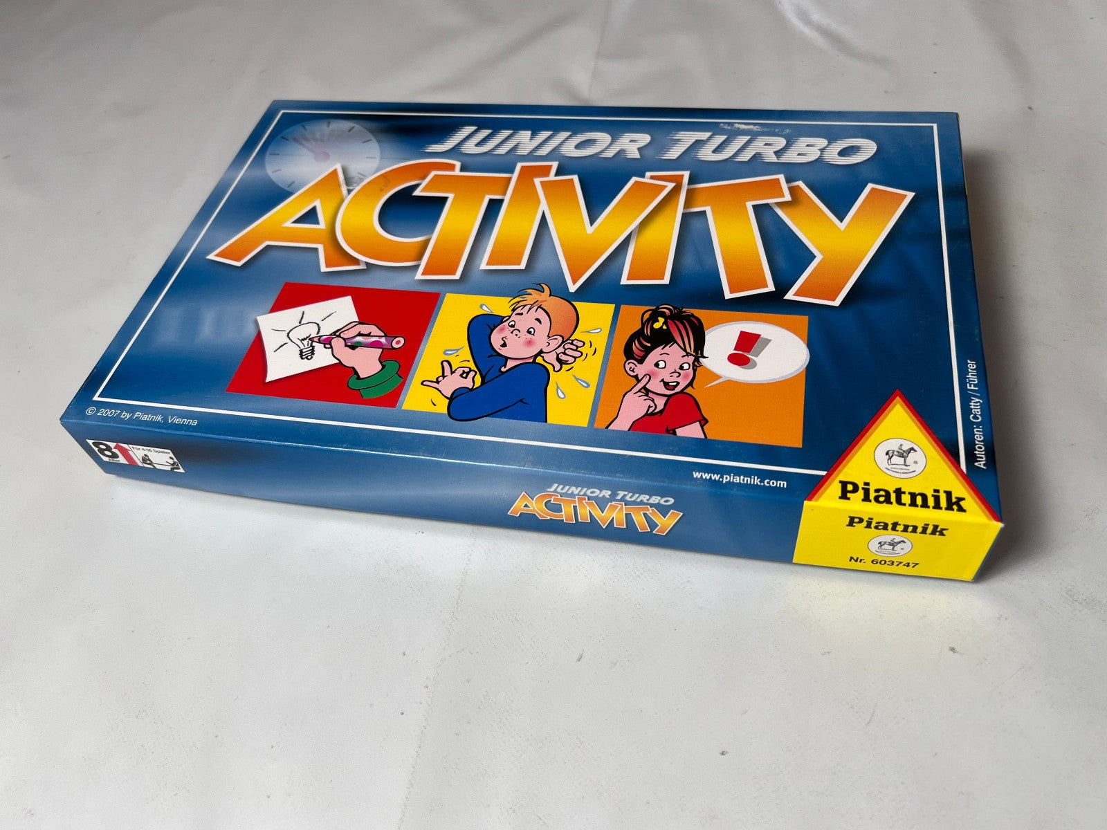 Junior Turbo Activity Piatnik 2007 Brettspiel Gesellschaftsspiel  Vollständig - Ansicht 9