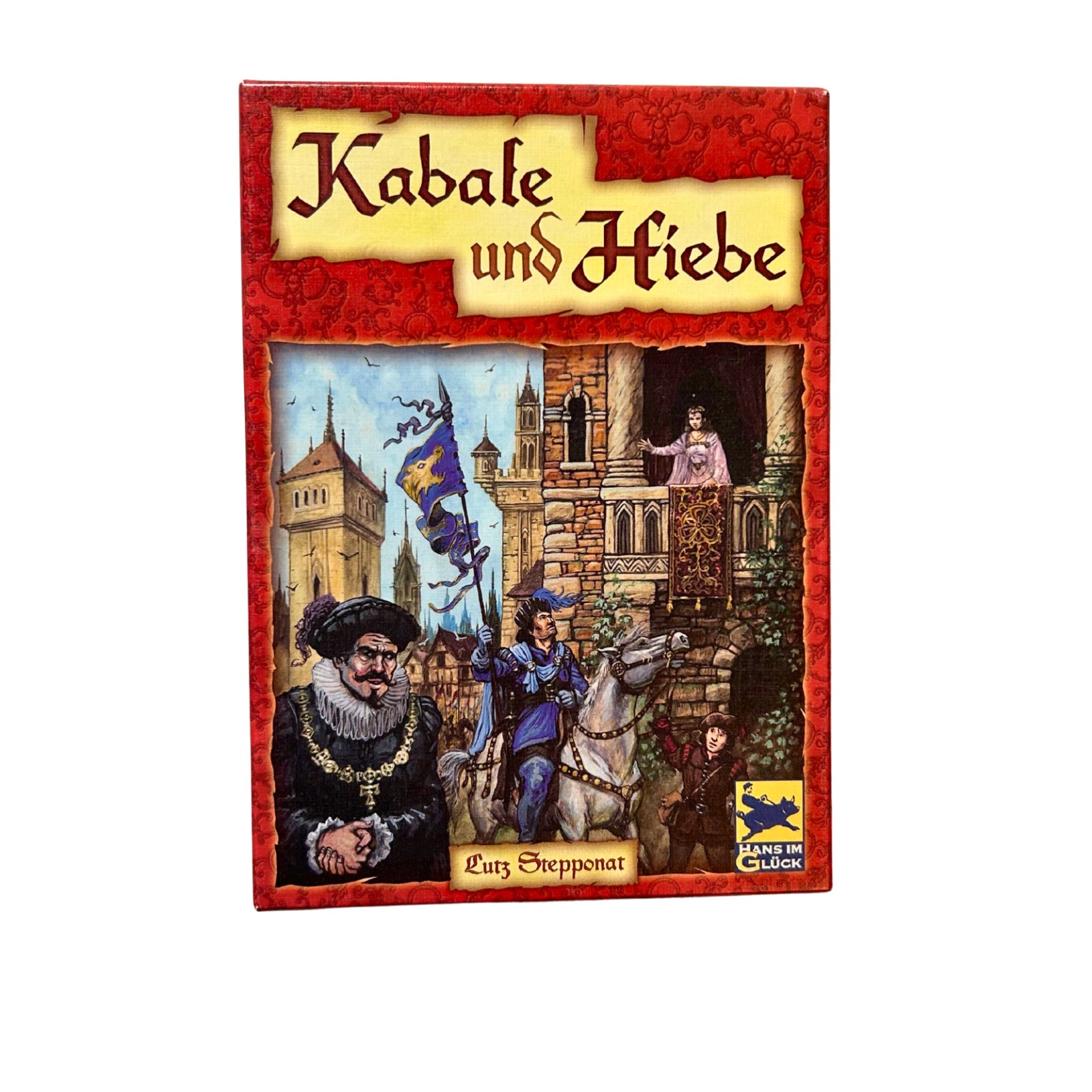 Kabale und Hiebe - Brettspiel von Hans im Glück – SKU A12316 – Gesellschaftsspiel gebraucht kaufen bei Brettspielimperium