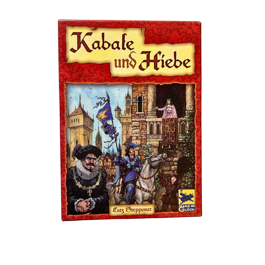 Kabale und Hiebe - Brettspiel von Hans im Glück – SKU A12316 – Gesellschaftsspiel gebraucht kaufen bei Brettspielimperium