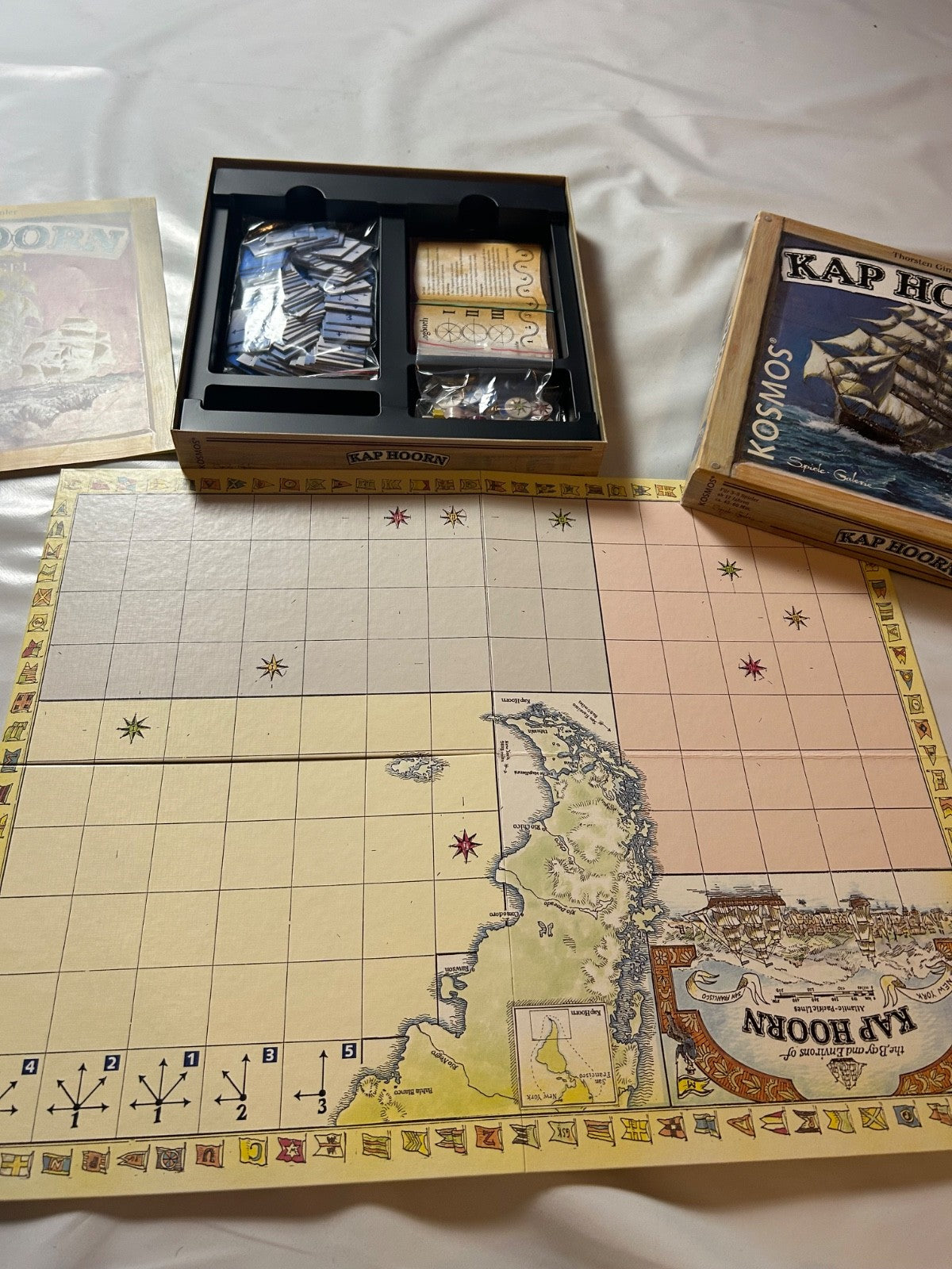 Kap Hoorn Brettspiel Spiel Geselschaftsspiel Kosmos  Vollständig - Ansicht 9