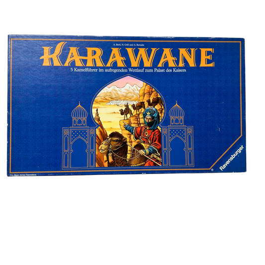 Karawane Brettspiel Ravensburger Spiel Gesellschaftsspiel 1983 -  Vollständig - Ansicht 1