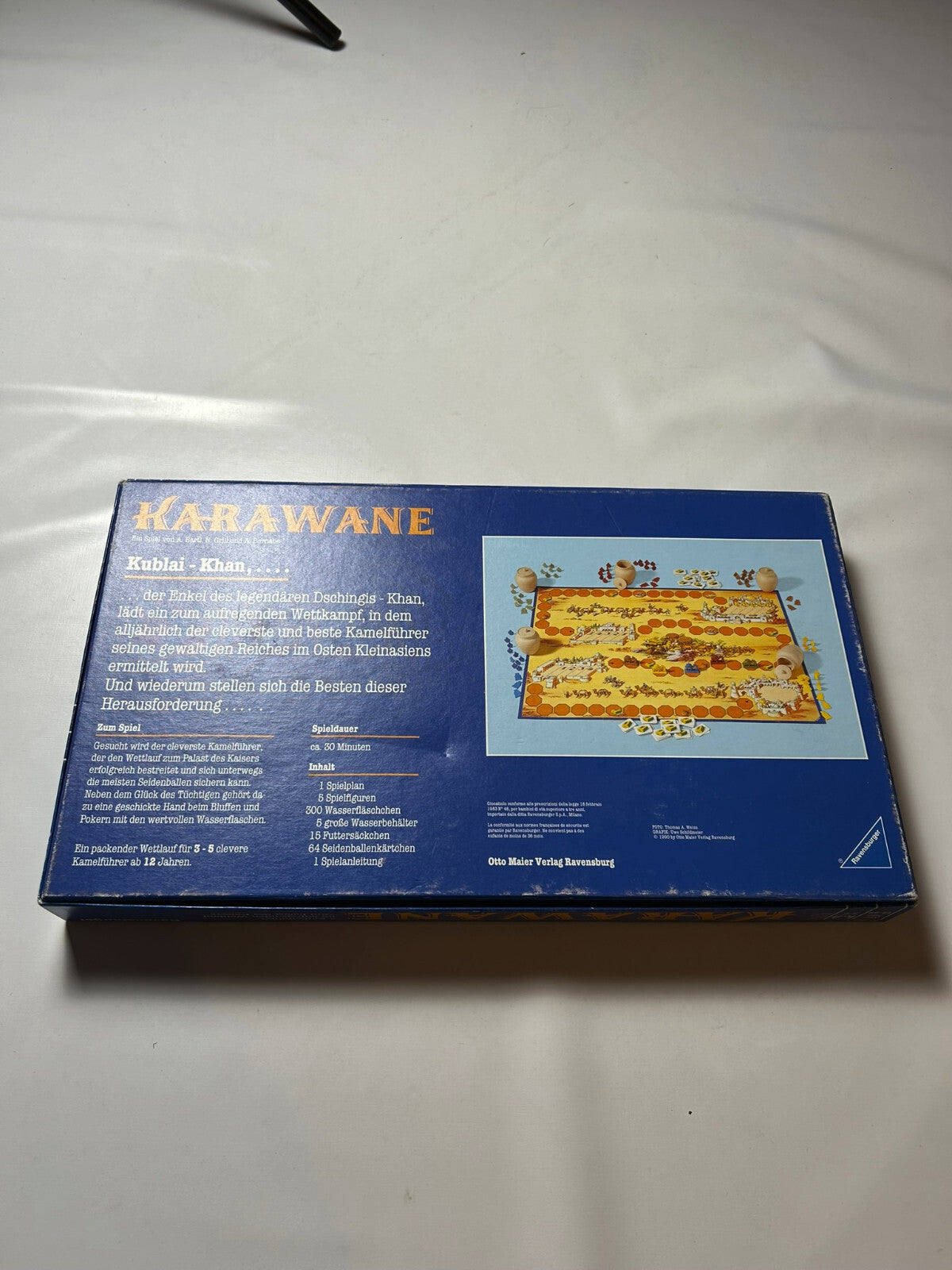 Karawane Brettspiel Ravensburger Spiel Gesellschaftsspiel 1983 -  Vollständig - Ansicht 2