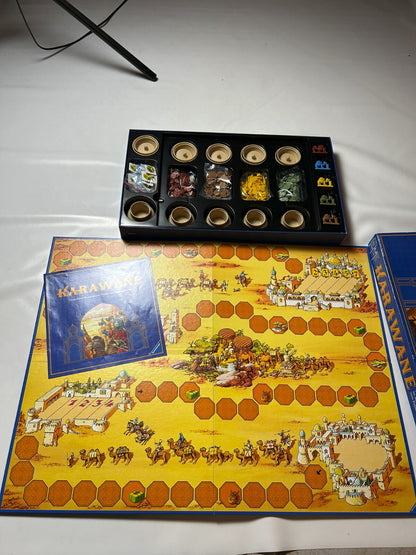 Karawane Brettspiel Ravensburger Spiel Gesellschaftsspiel 1983 -  Vollständig - Ansicht 6