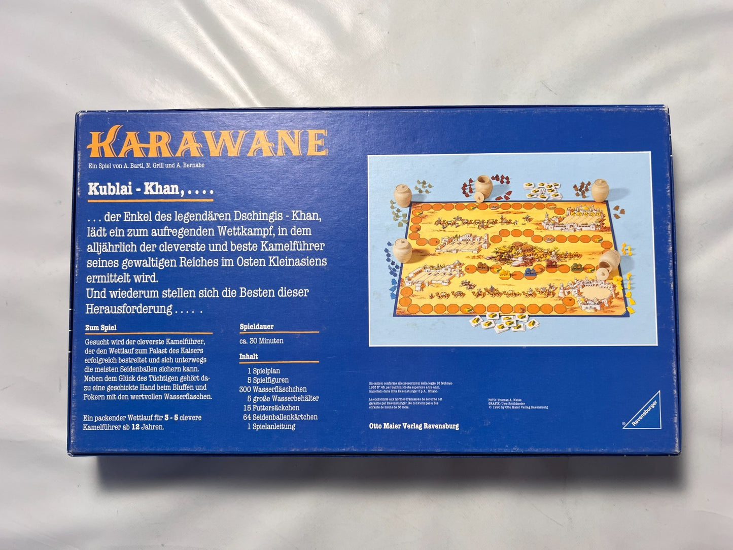 Karawane Brettspiel Ravensburger Spiel Gesellschaftsspiel 1983   Vollständig - Ansicht 9
