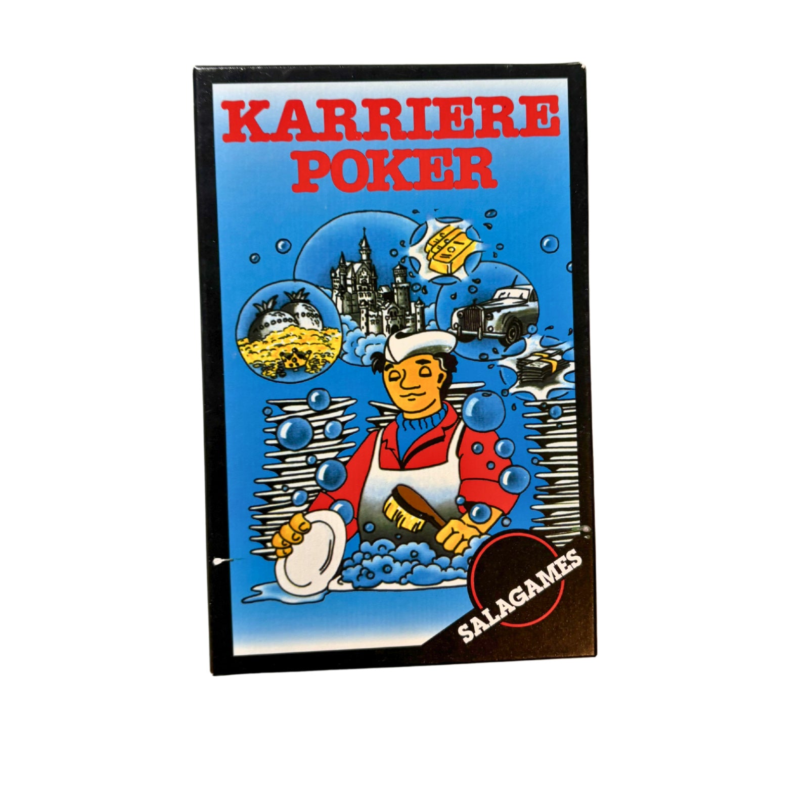 Karriere Poker Salagames 1988 Kartenspiel Vintage – SKU A13651 – Kartenspiel gebraucht kaufen bei Brettspielimperium