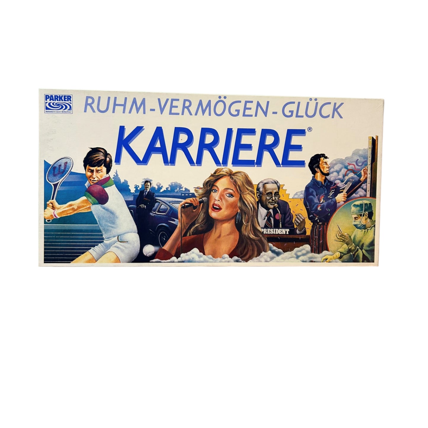Karriere Ruhm - Vermögen - Glück ! Parker von 1982 – SKU A10677 – Gesellschaftsspiel gebraucht kaufen bei Brettspielimperium