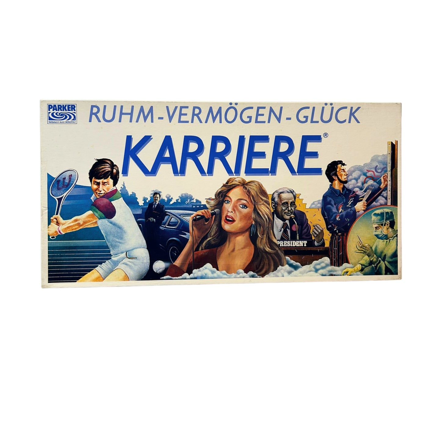 Karriere Ruhm - Vermögen - Glück ! Parker von 1982 – SKU W9404 – Gesellschaftsspiel gebraucht kaufen bei Brettspielimperium