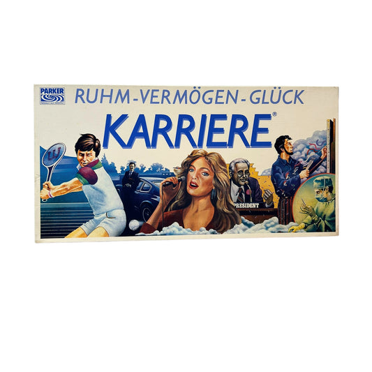 Karriere Ruhm - Vermögen - Glück ! Parker von 1982 – SKU W9404 – Gesellschaftsspiel gebraucht kaufen bei Brettspielimperium