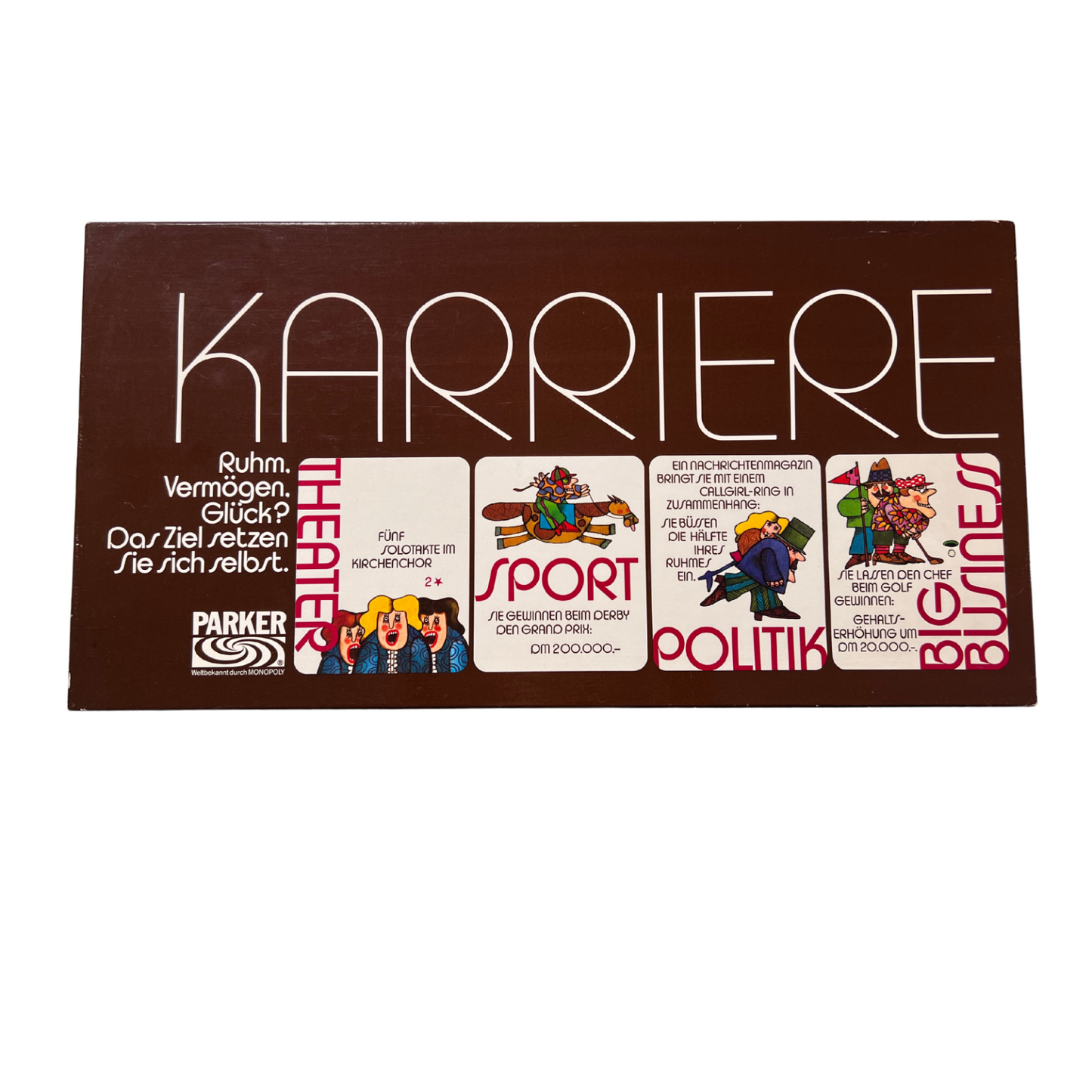 Karriere von Parker  Ausgabe  aus den 70er / 80er Jahren   Vollständig - Ansicht 1