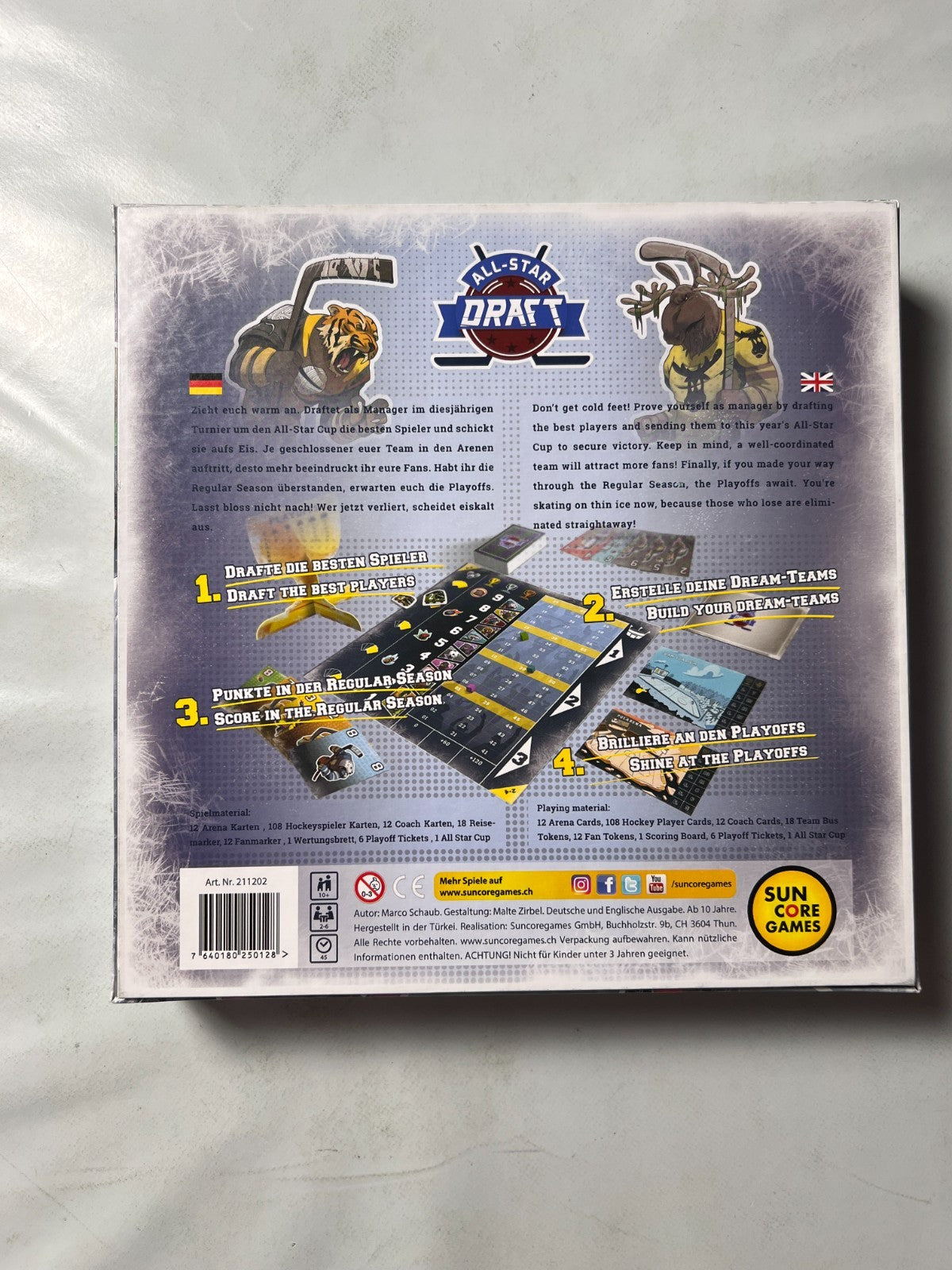 Kartenspiel AllStar Draft Suncore Spiel Deutsch  Vollständig - Ansicht 9