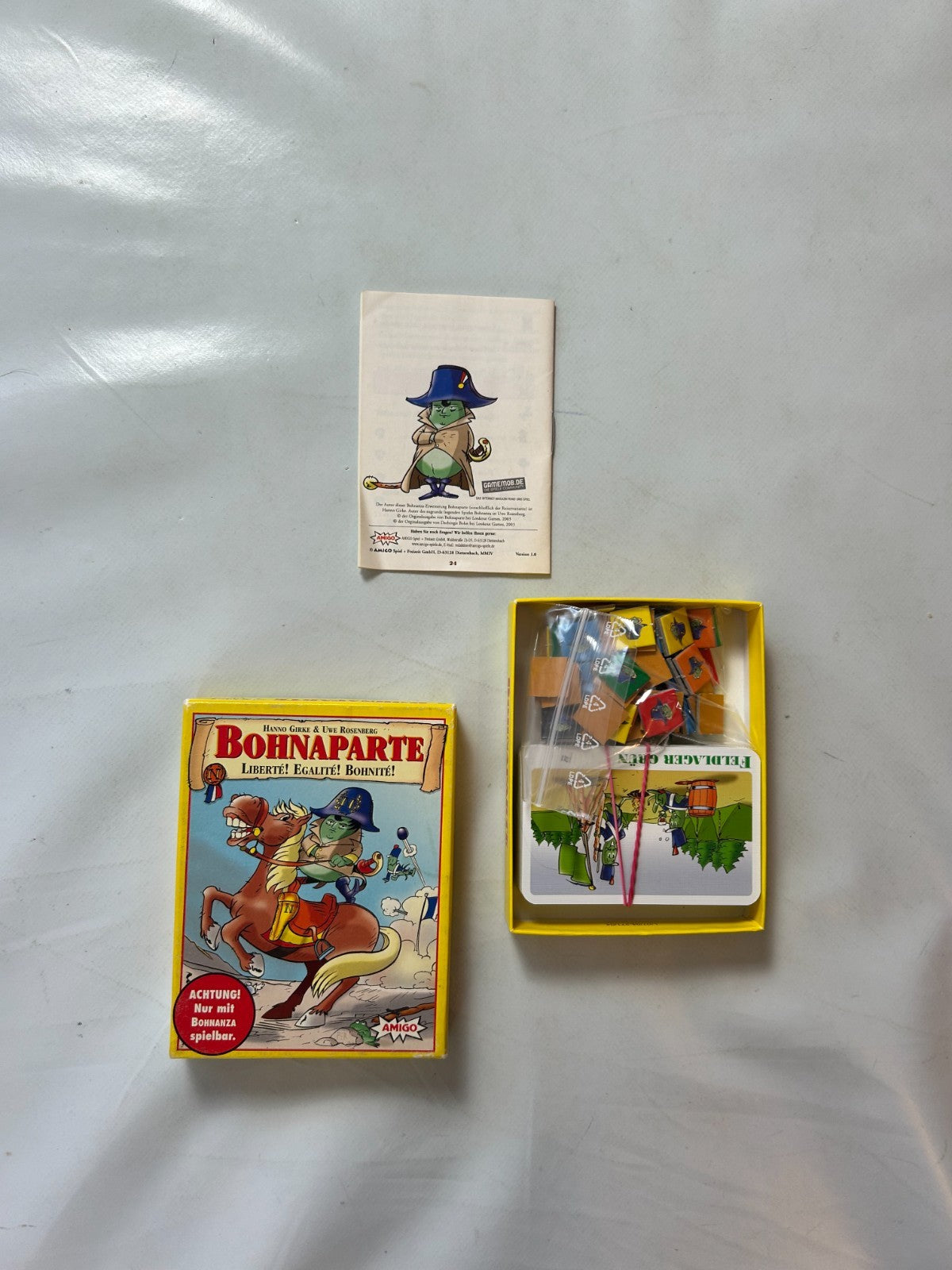 Kartenspiel  Bohnaparte  Amigo  Vollständig - Ansicht 6