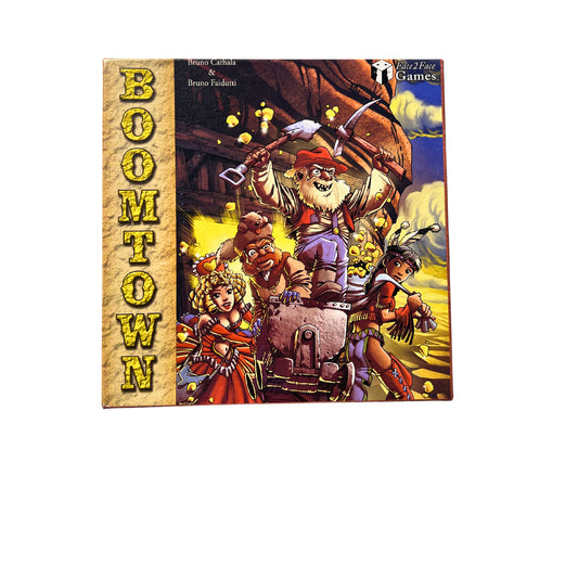 Kartenspiel Boomtown Face 2 Face Games Deutsch – SKU A8132 – Kartenspiel gebraucht kaufen bei Brettspielimperium