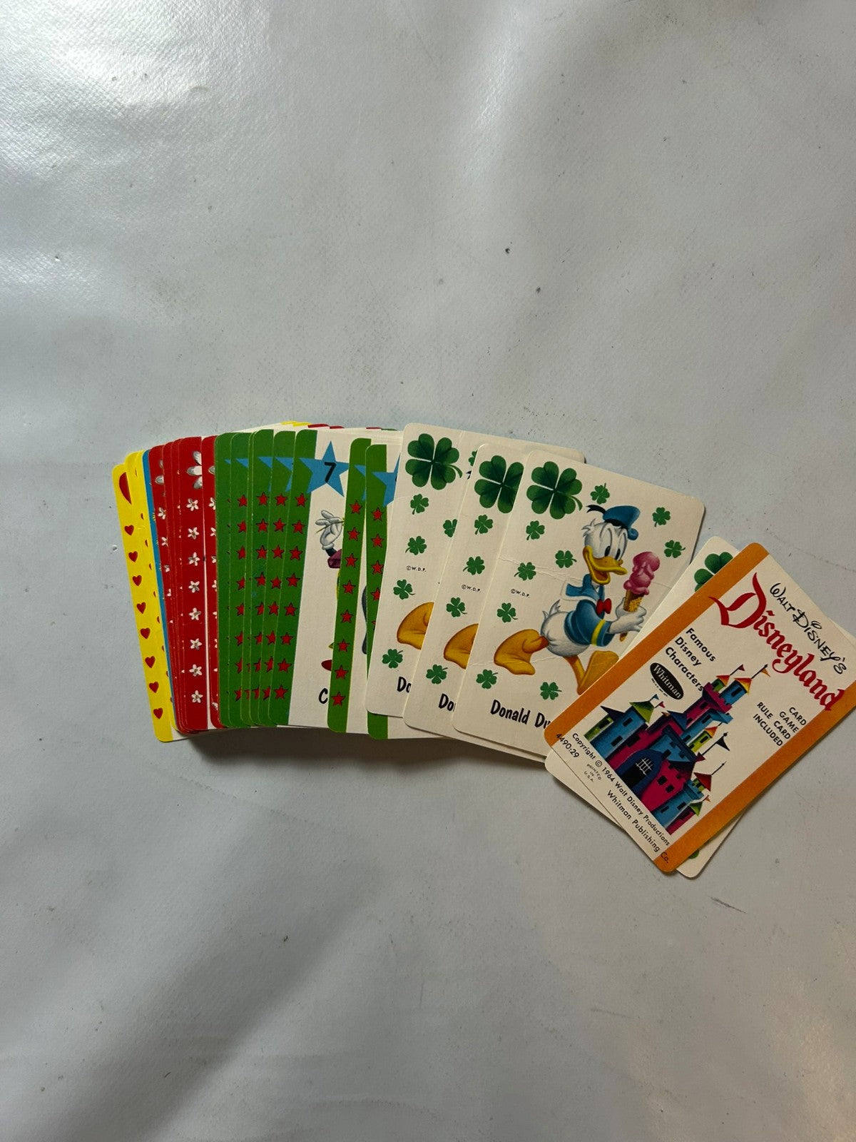 Kartenspiel Disneyland Skat Wittmann Puplishing 1964  Vollständig - Ansicht 7