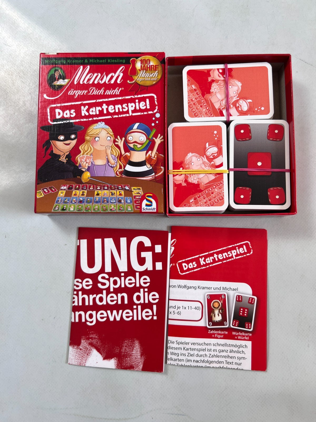 Kartenspiel , Mensch Ärger Dich Nicht  Vollständig - Ansicht 2