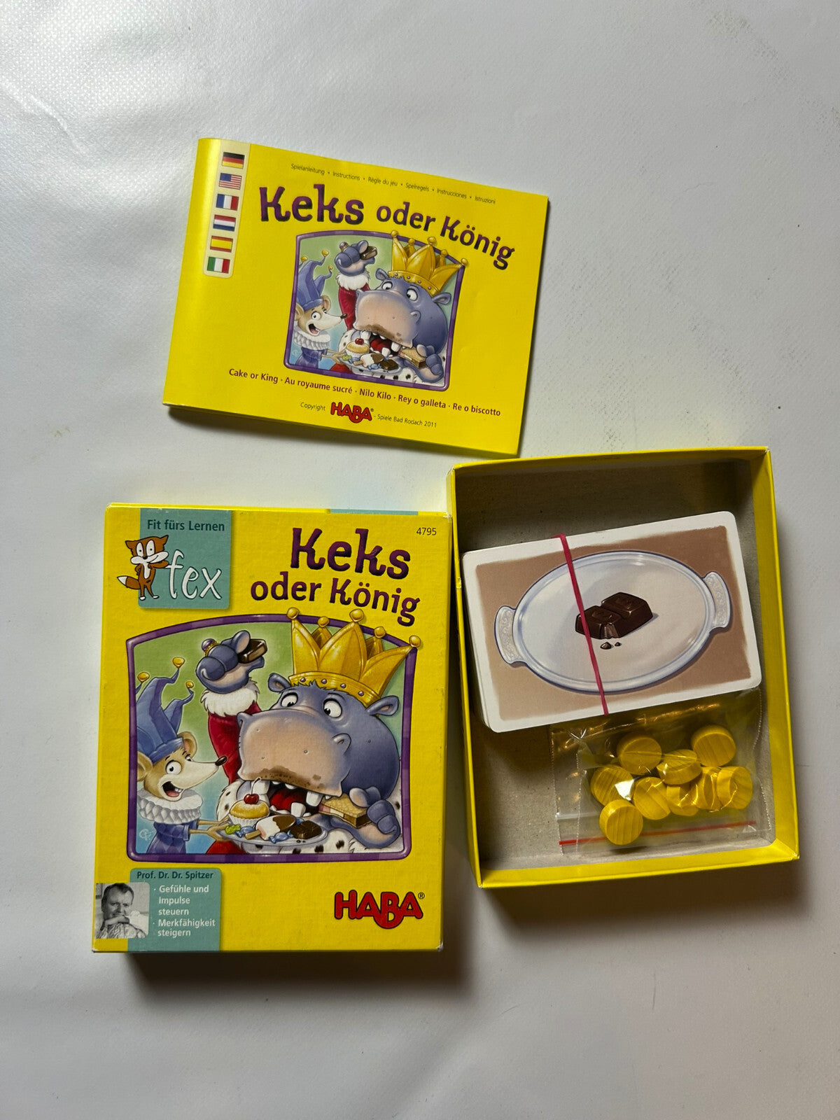 Keks oder König HABA Fit fürs Lernen fex Dr. Spitzer - Vollständig - Ansicht 4
