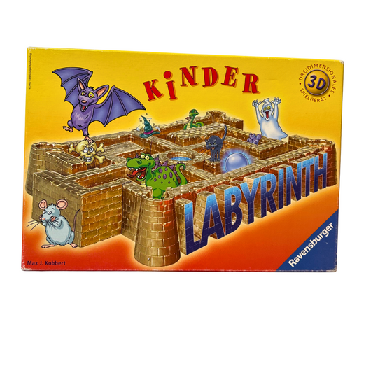 Kinder Labyrinth - Ravensburger 3D Spielzeug Strategie - Vollständig - Ansicht 1