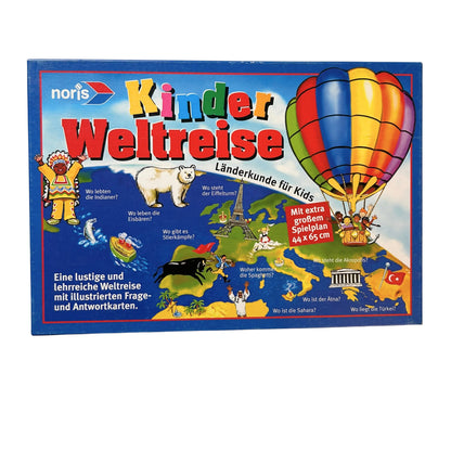 Kinder Weltreise Noris Gesellschaftsspiel Spiel – SKU A10559 – Gesellschaftsspiel gebraucht kaufen bei Brettspielimperium