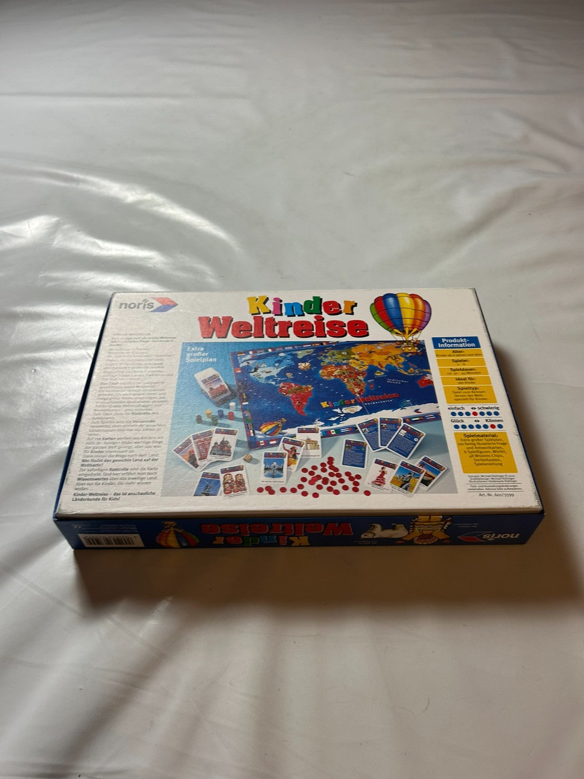 Kinder Weltreise Noris Gesellschaftsspiel Spiel  Vollständig - Ansicht 12
