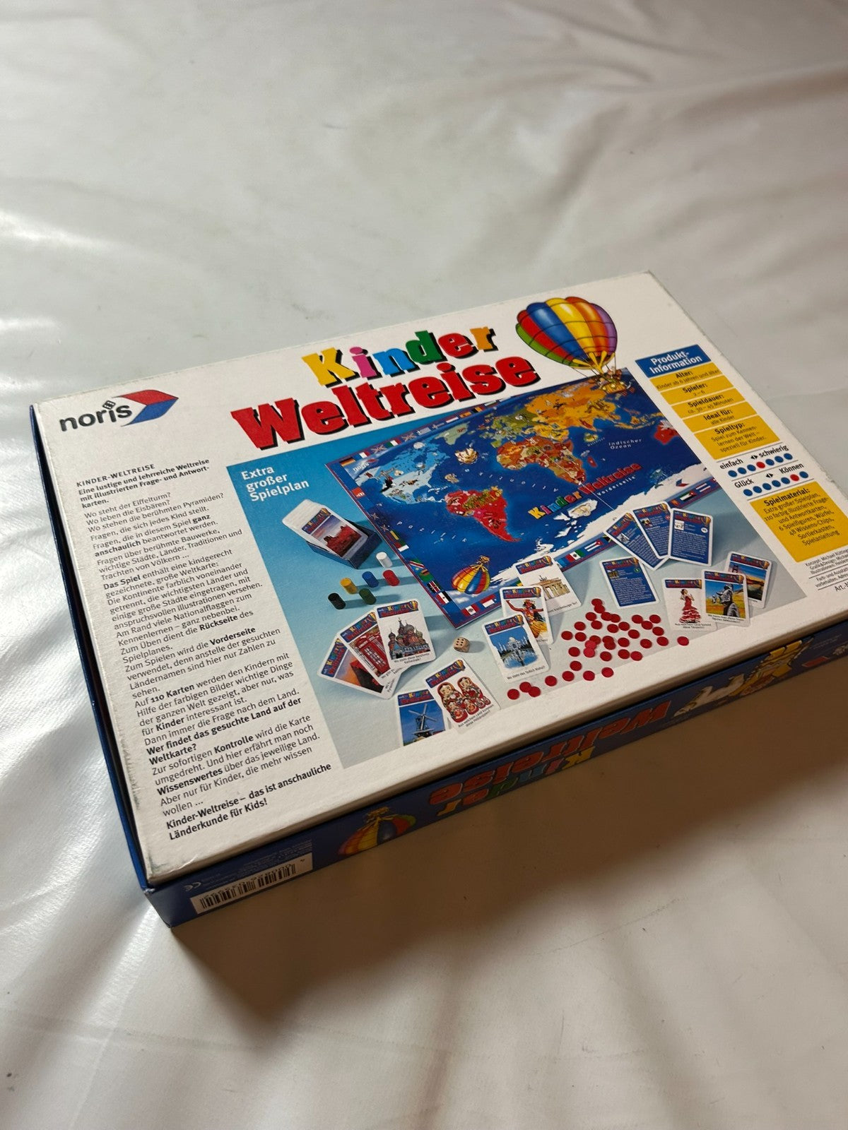 Kinder Weltreise Noris Gesellschaftsspiel Spiel  Vollständig - Ansicht 14