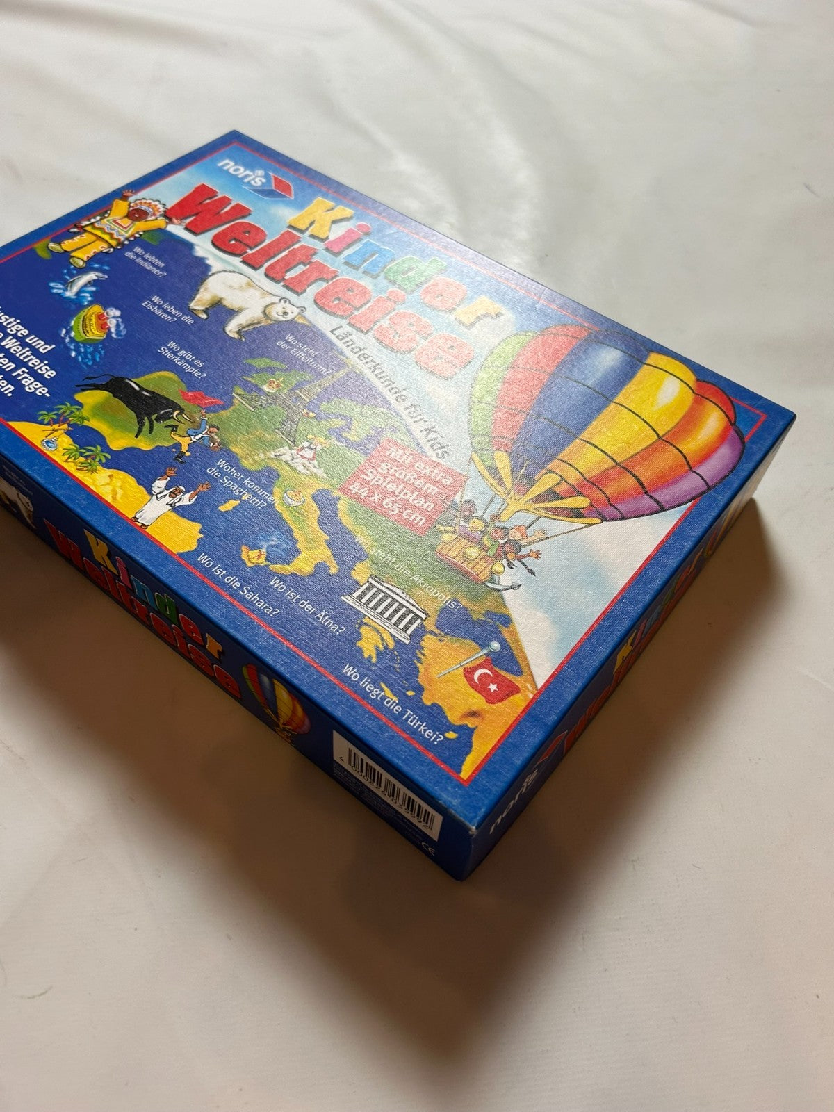 Kinder Weltreise Noris Gesellschaftsspiel Spiel  Vollständig - Ansicht 4