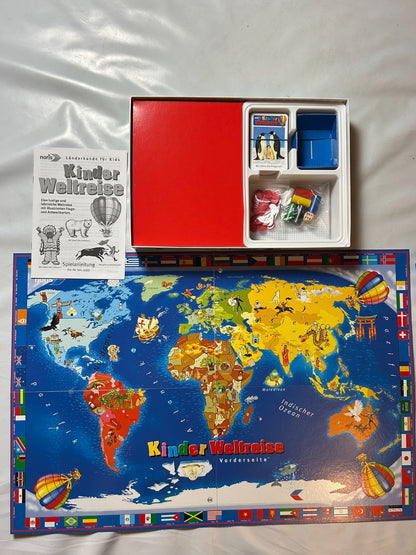 Kinder Weltreise Noris Gesellschaftsspiel Spiel  Vollständig - Ansicht 6