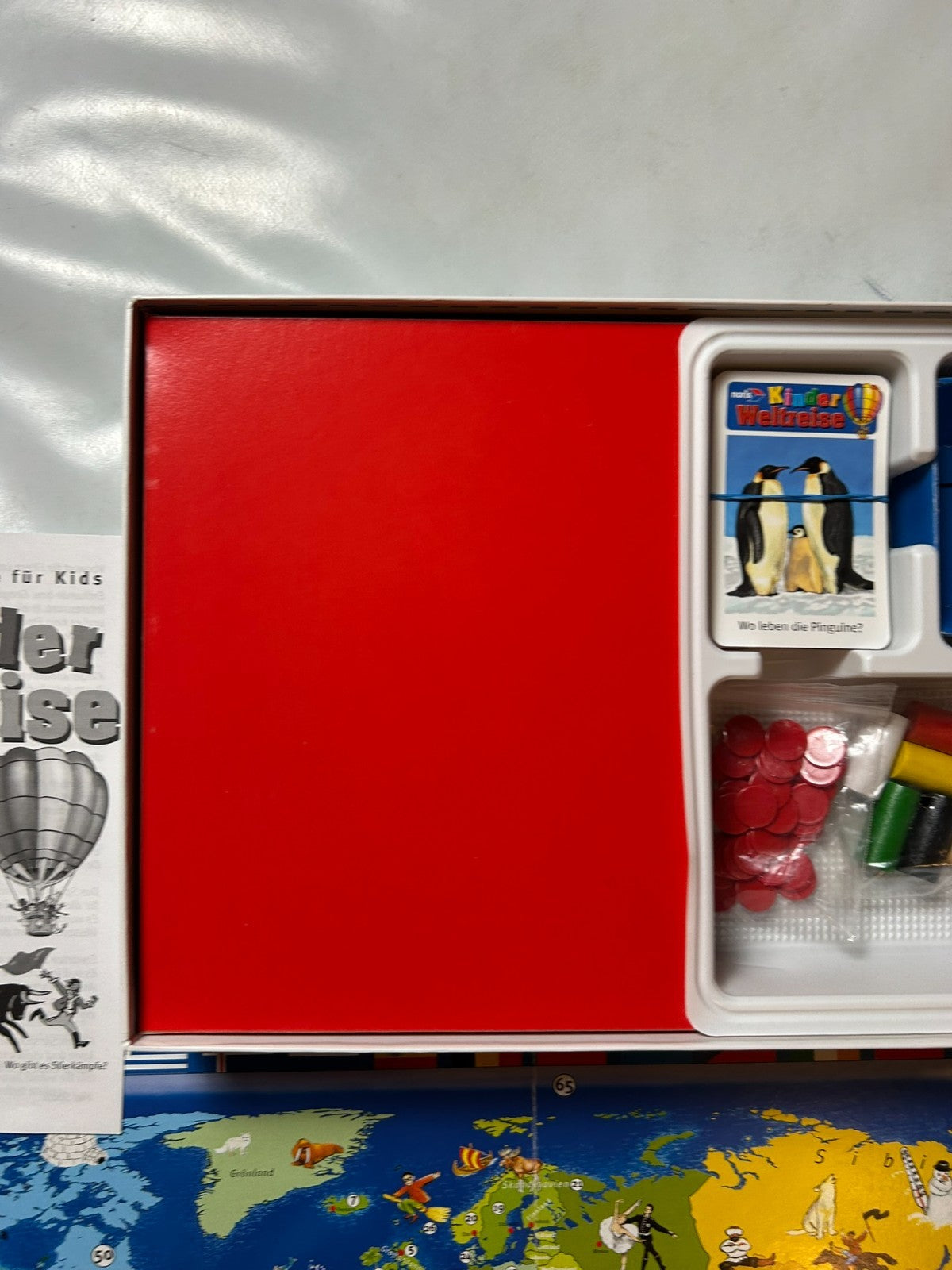 Kinder Weltreise Noris Gesellschaftsspiel Spiel  Vollständig - Ansicht 8
