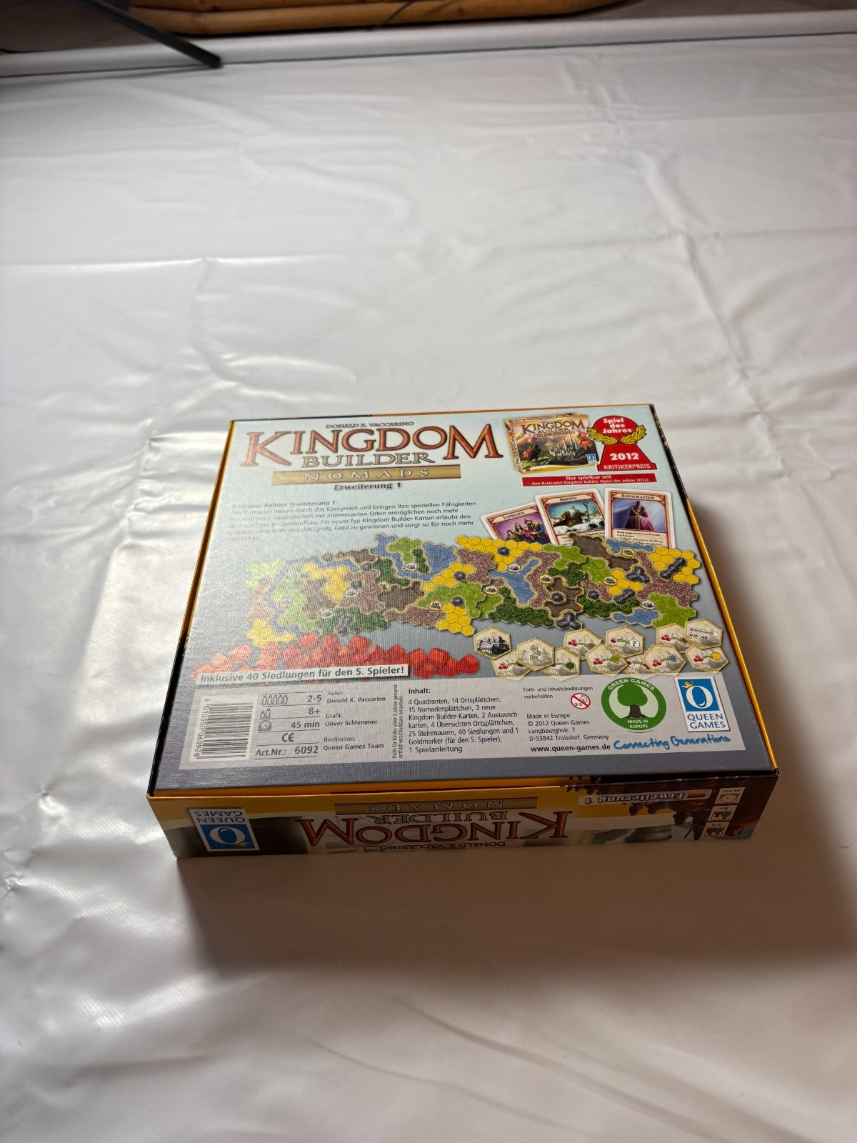 Kingdom Builder Nomads Erweiterung 1 Queen Games Deutsch 2012 - Vollständig - Ansicht 10