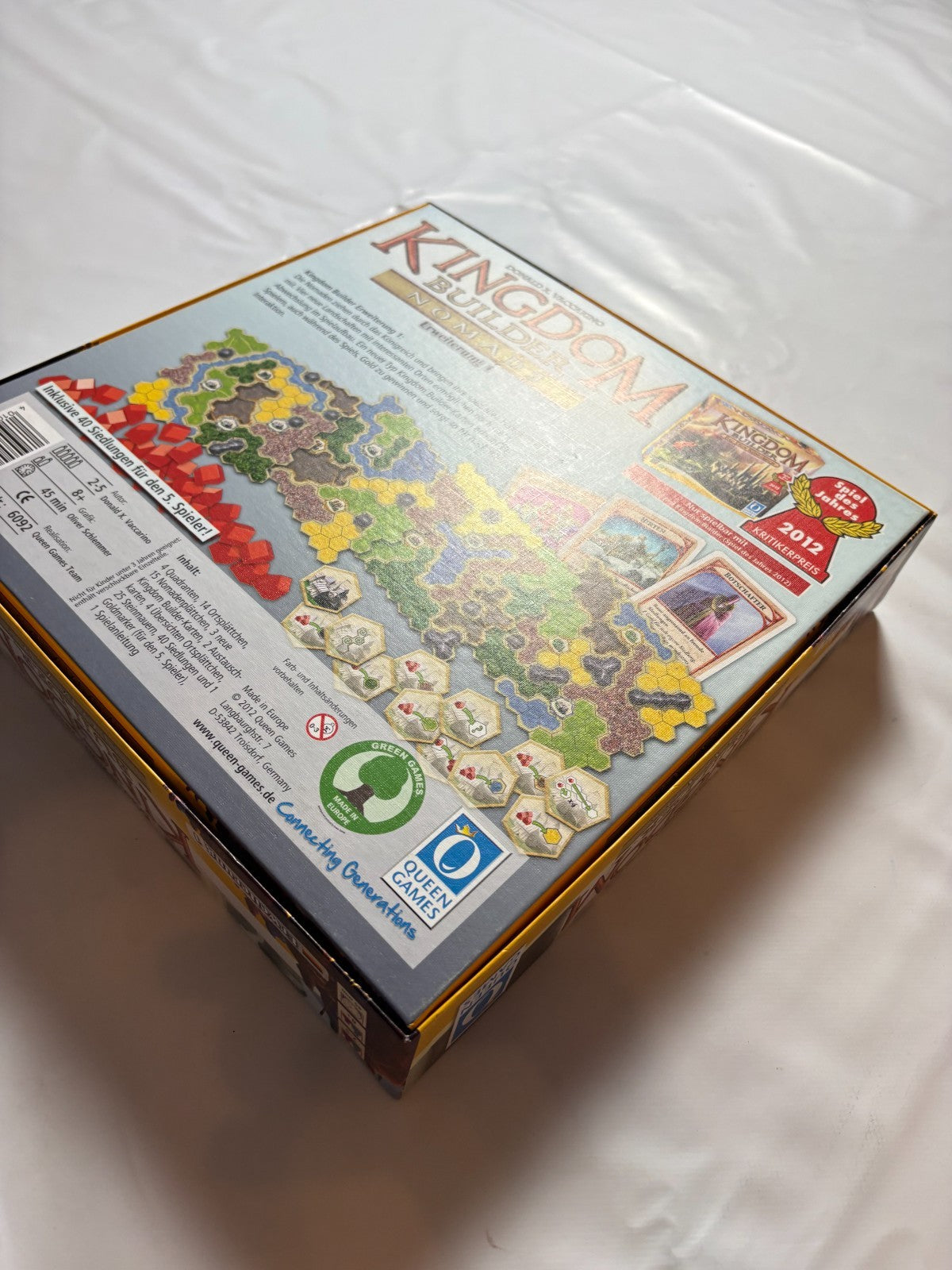 Kingdom Builder Nomads Erweiterung 1 Queen Games Deutsch 2012 - Vollständig - Ansicht 11