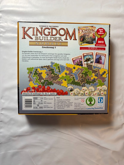 Kingdom Builder Nomads Erweiterung 1 Queen Games Deutsch 2012 - Vollständig - Ansicht 9
