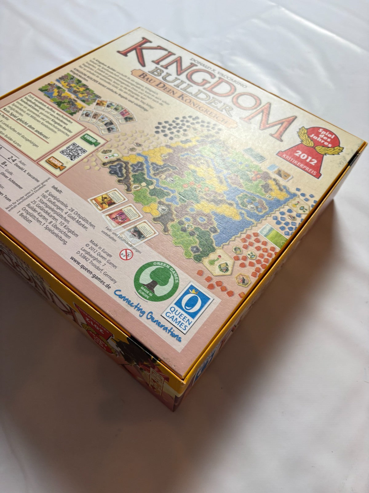 Kingdom Builder Spiel Des Jahres 2012 Brettspiel Queen Games - Vollständig - Ansicht 10