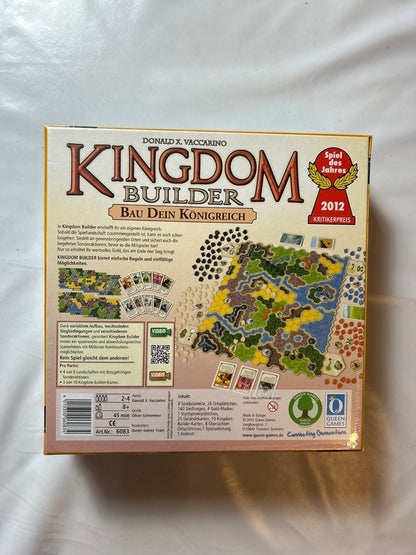Kingdom Builder Spiel Des Jahres 2012 Brettspiel Queen Games - Neu Sealed - Ansicht 6