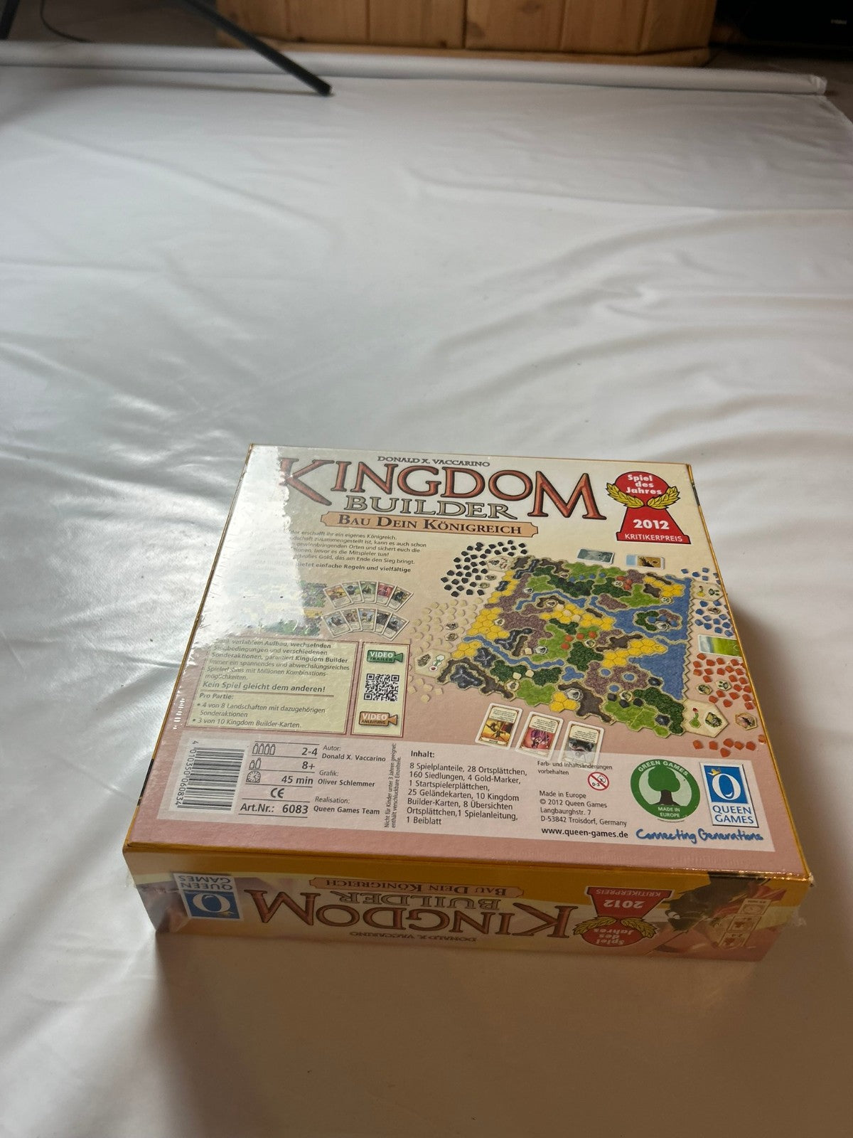 Kingdom Builder Spiel Des Jahres 2012 Brettspiel Queen Games - Neu Sealed - Ansicht 7