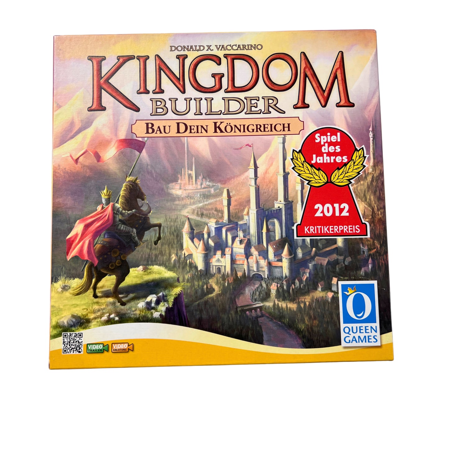Kingdom Builder Spiel Des Jahres 2012 Brettspiel Queen Games – SKU A13885 – Gesellschaftsspiel gebraucht kaufen bei Brettspielimperium