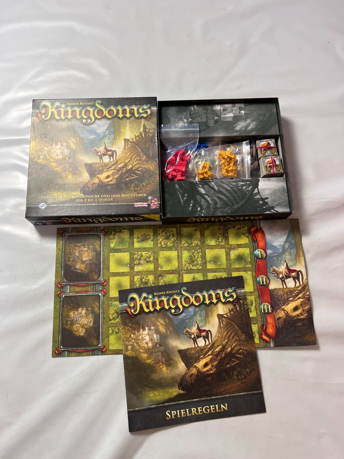Kingdoms deutsch reiner Knizia Heidelberger Spieleverlag - Vollständig - Ansicht 2