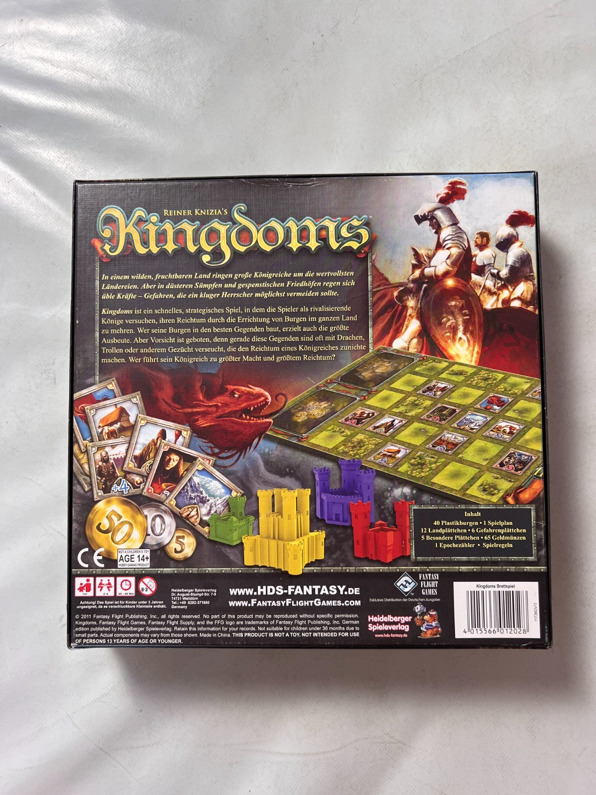 Kingdoms deutsch reiner Knizia Heidelberger Spieleverlag - Vollständig - Ansicht 9